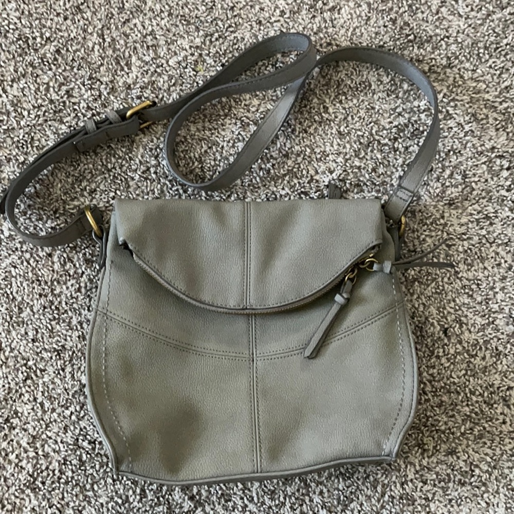 Sonoma gray crossbody.